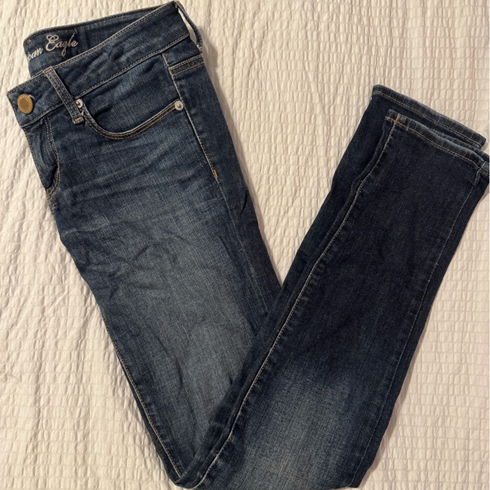 American Eagle Outfitters Dark Wash Skinny Jeans